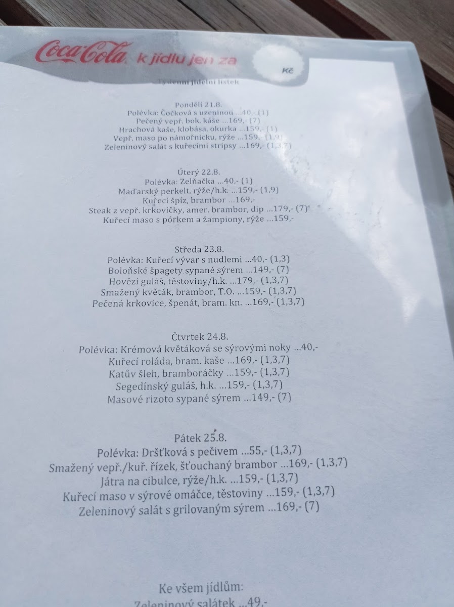 Menu Restaurace U Svate Anny-2